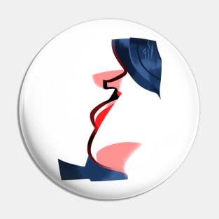 Kissing Lessons Pin