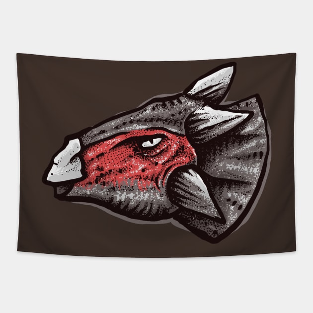 Ankylosaurus Tapestry by barmalisiRTB