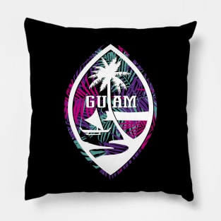 Tropical Guam Seal Pillow