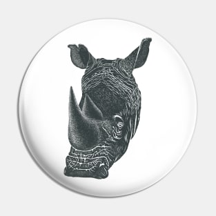 Rhino Head Pin