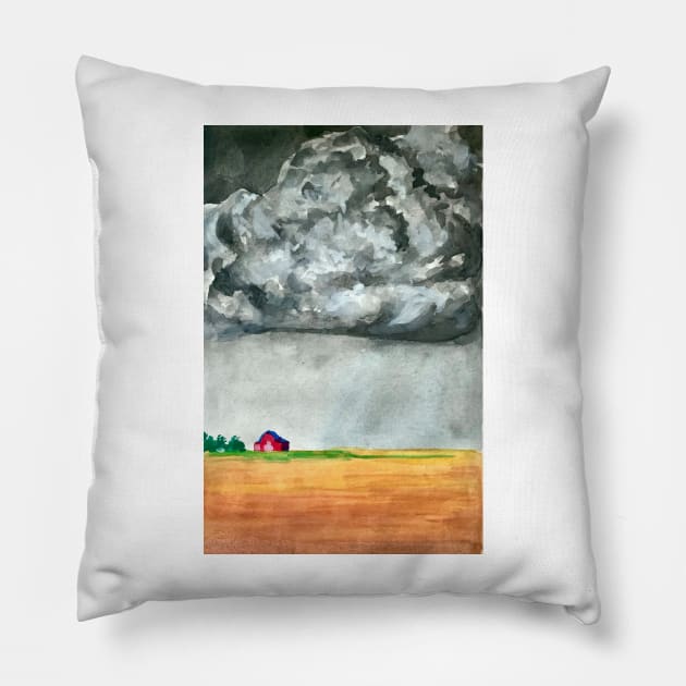 Storm Pillow by lindepet