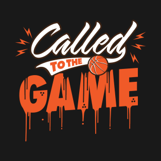 Called To The Game Typography T-Shirt