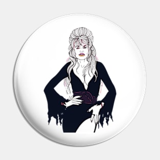 Elvira Dolly Parton Pin