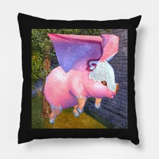 Flying pig Pillow