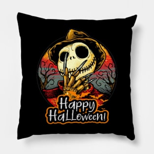 Ghosts in the Moonlight Embrace the Haunting Beauty with this Ghost-themed Tee Pillow