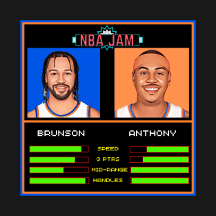 Brunson & Anthony - NBA Jam Edition T-Shirt