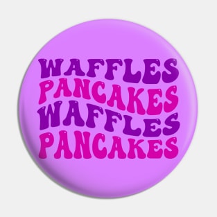 Waffles and Pancakes Pin