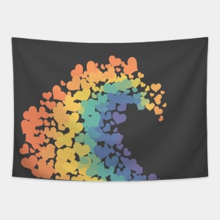 Dramabite The Great Wave of Pride Love Tapestry