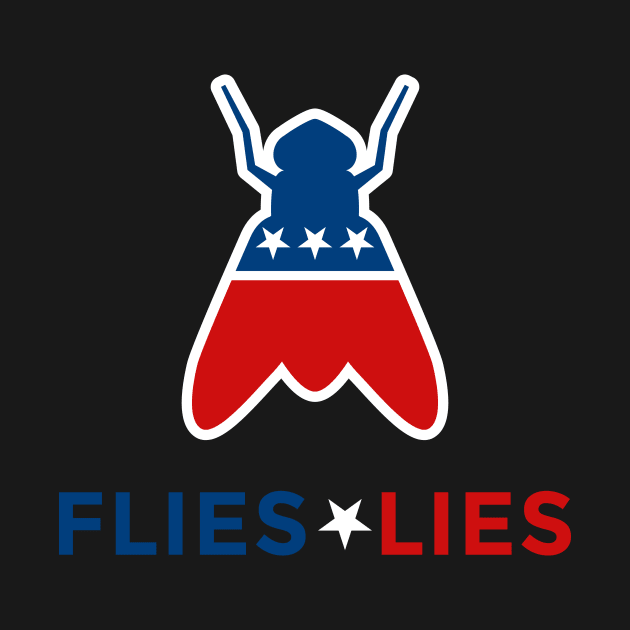 GOP Flies and Lies by designedbygeeks