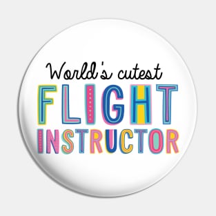 Flight Instructor Gifts | World's cutest Flight Instructor Pin