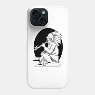 Pipe of peace truce Phone Case