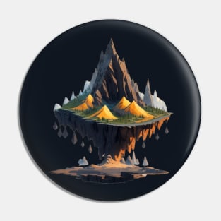 3d landscape Pin