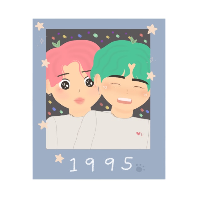 VMin 1995 BTS Polaroid by aaalou