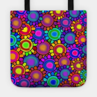 TRIPPY Flowers Hippy Lifestyle Tote