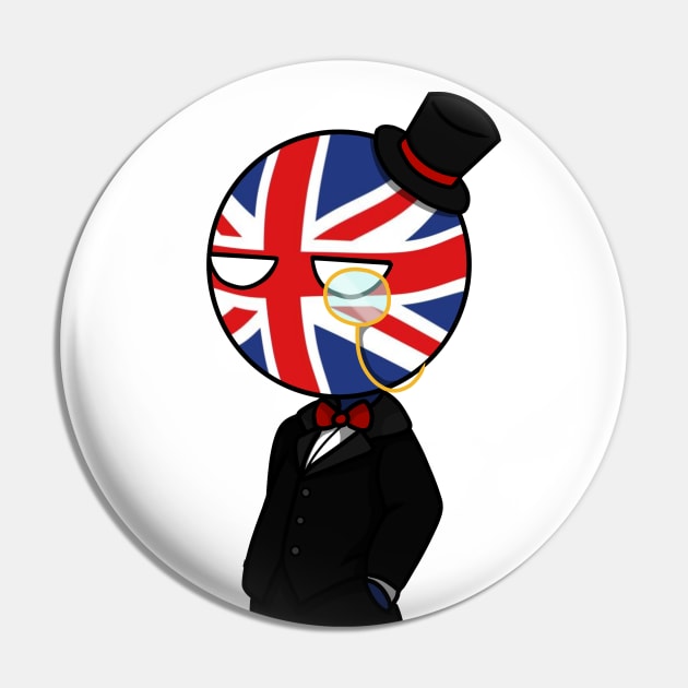 cute united kingdom country human chibi Sticker for Sale by  EveryCuteThings