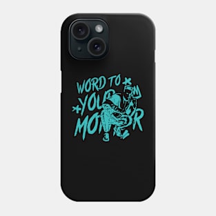 Vanilla Ice Blu Word Phone Case