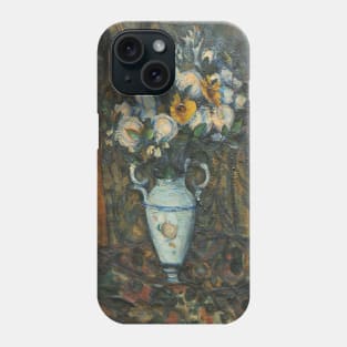 Vase of Flowers by Paul Cezanne Phone Case