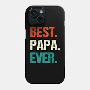 Vintage Best Papa Ever Father Day Phone Case