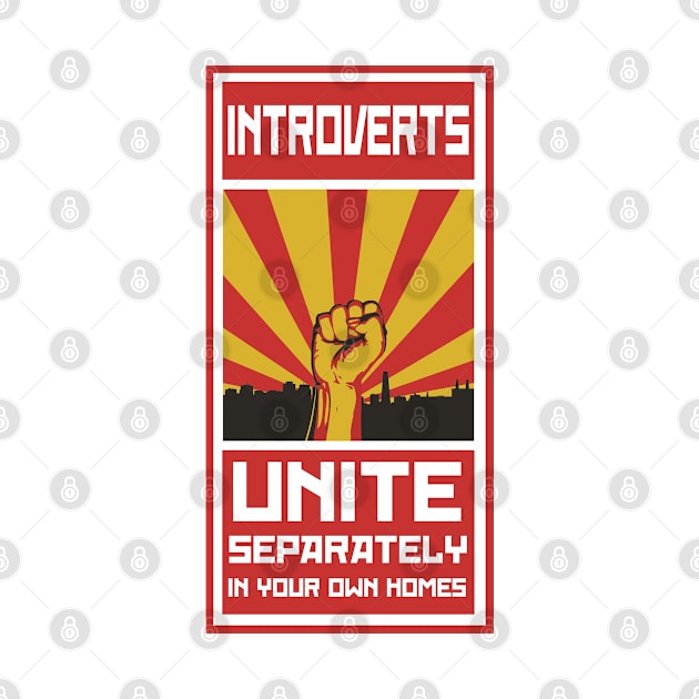 Introverts Unite Poster by ArtShare