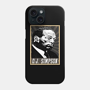 80s Style O.J. Simpson Phone Case