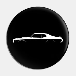 Pontiac GTO The Judge (1969) Silhouette Pin