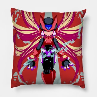 The Red Hero - Less colors V1 Pillow