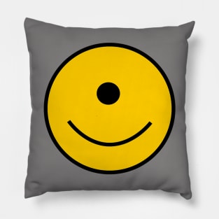 Cyclops Smilie Face Pillow