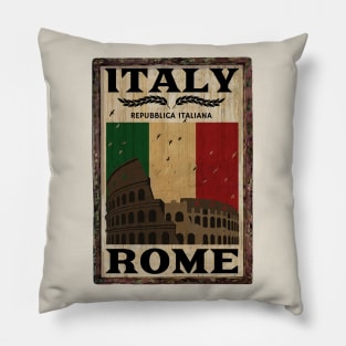 make a journey to Italy Pillow
