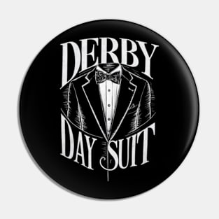 "Derby Day Suit" Graphic Pin