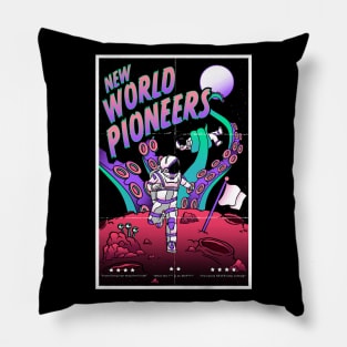New World Pioneers! Pillow