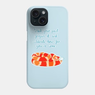 Snake Spirit Guide: Shed your past, forgive it and celebrate! Phone Case