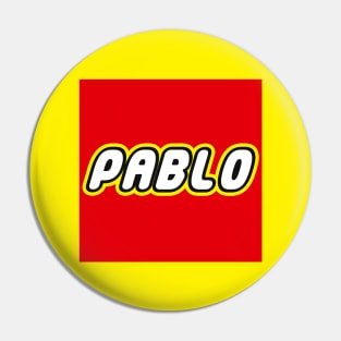 PABLO - Personalized LEGO Name Pin