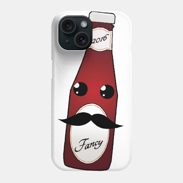 "Fancy" Food - Ketchup Phone Case by TRE2PnD