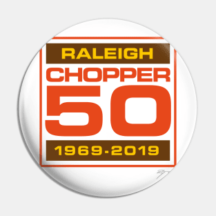 Raleigh Chopper 50th Anniversary Pin