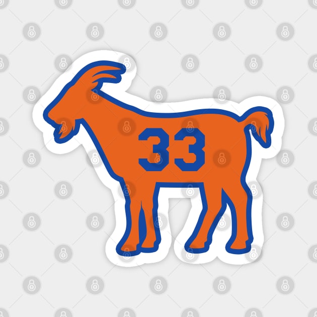 NY GOAT - 33 - Blue Magnet by KFig21