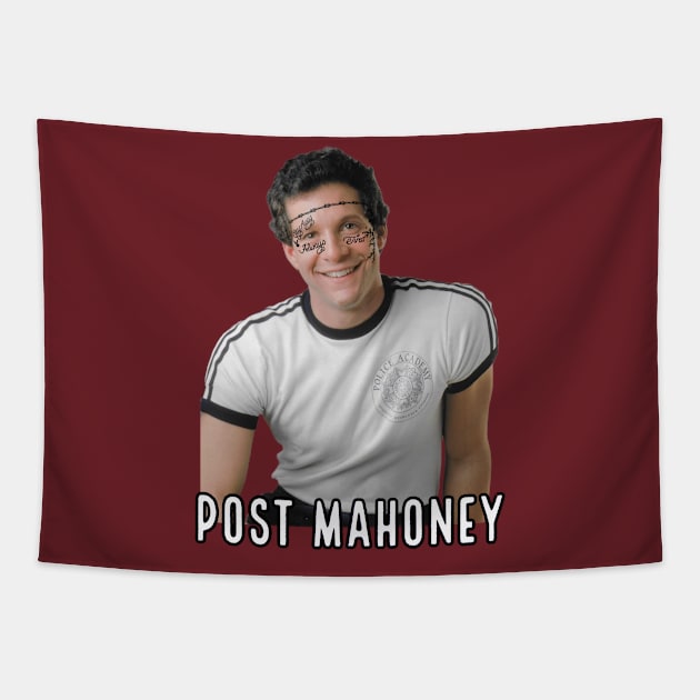 Post Mahoney Tapestry by That Junkman's Shirts and more!