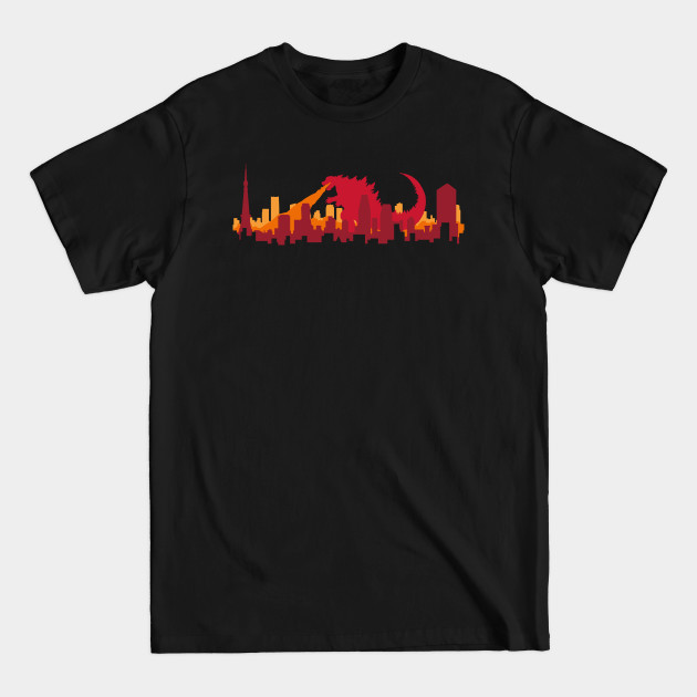 retro rampage - Godzilla - T-Shirt retro rampage - Godzilla - T-Shirt