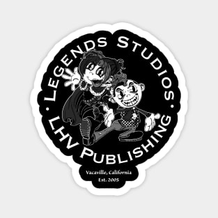 Legends Studios Kitty & Batz Logo Magnet