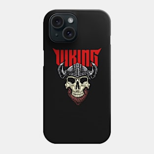 Viking skull Phone Case