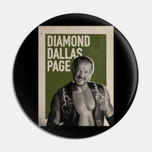 Diamond Dallas Page Vintage Pin