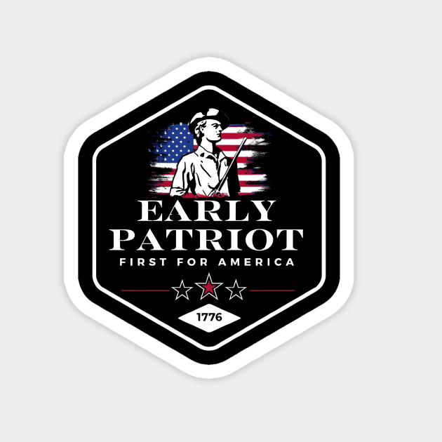 Early Patriot Magnet by David's Store 3