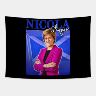 Nicola Sturgeon Retro Tapestry