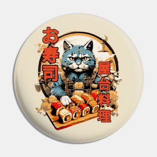 Sushi Cat Pin