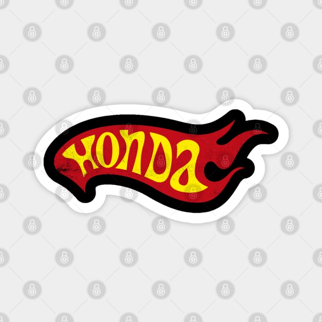 Honda Hot Wheels Parody Magnet by cowyark rubbark