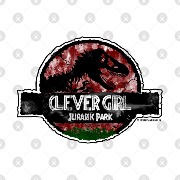 Jurassic Quote Logo - Clever Girl - Robert Muldoon by Jurassic Merch