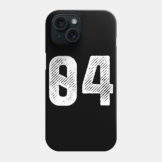 Rough Number 04 Phone Case by colorsplash