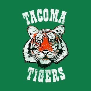 Tacoma Tigers -- MiLB Team -- Faded/Distressed Style T-Shirt