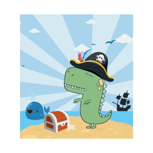 Dino Pirate T-Shirt