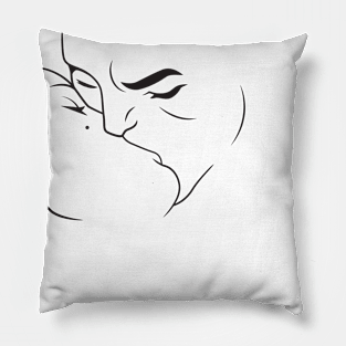 Lineart Lovers Pillow