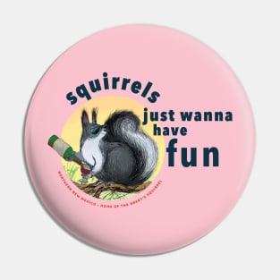 Squirrels just wanna have fun Pin